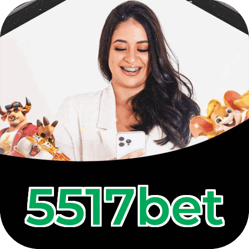 Interface do aplicativo 5517bet mostrando jogos disponíveis no iOS e Android